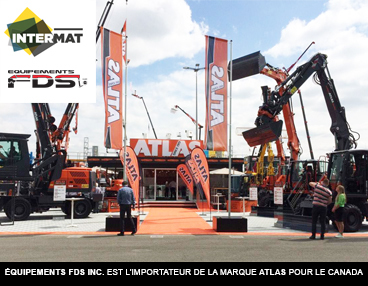 Atlas à Intermat 2018